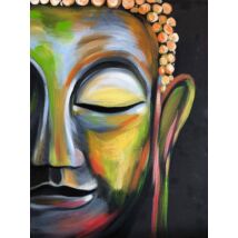 Szivárványos Buddha